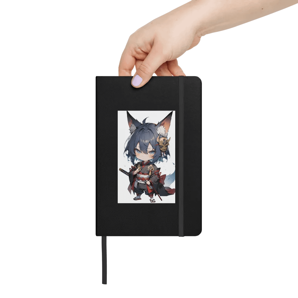 Chibi Fox Warrior Hardcover Notebook product image (7)