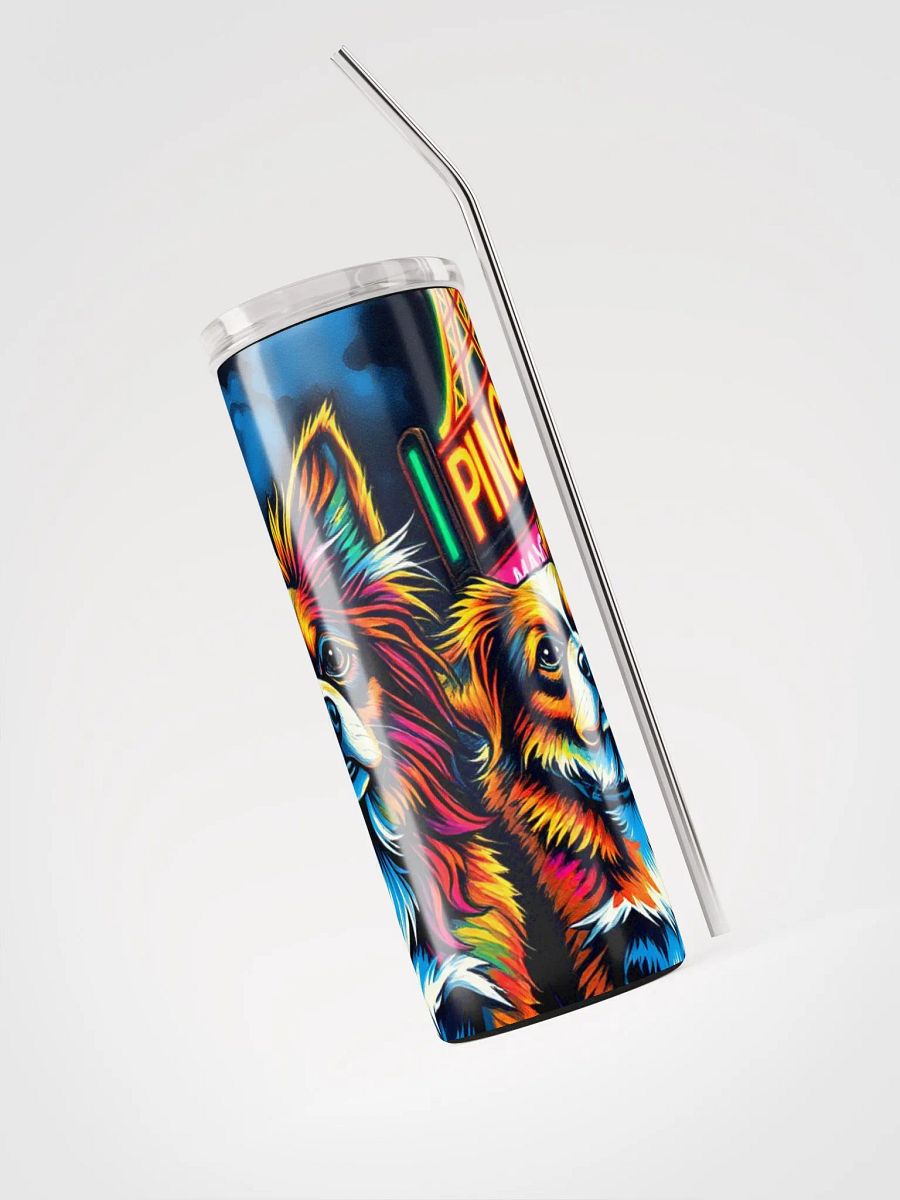 Neon Dogs Stainless Steel Tumbler product image (3)