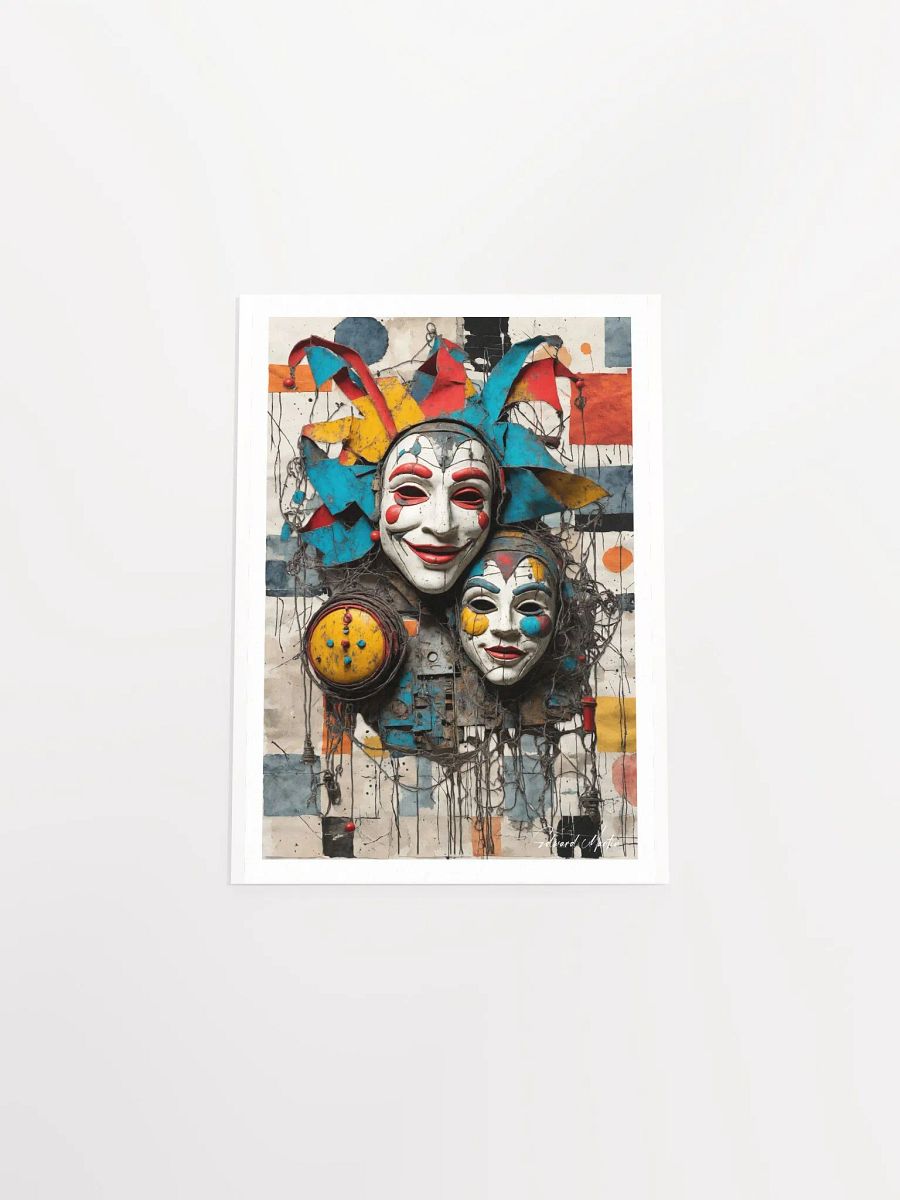 'Laugh, Laugh, Laugh' by Edward Martin-Mixed Media Collage Print product image (5)