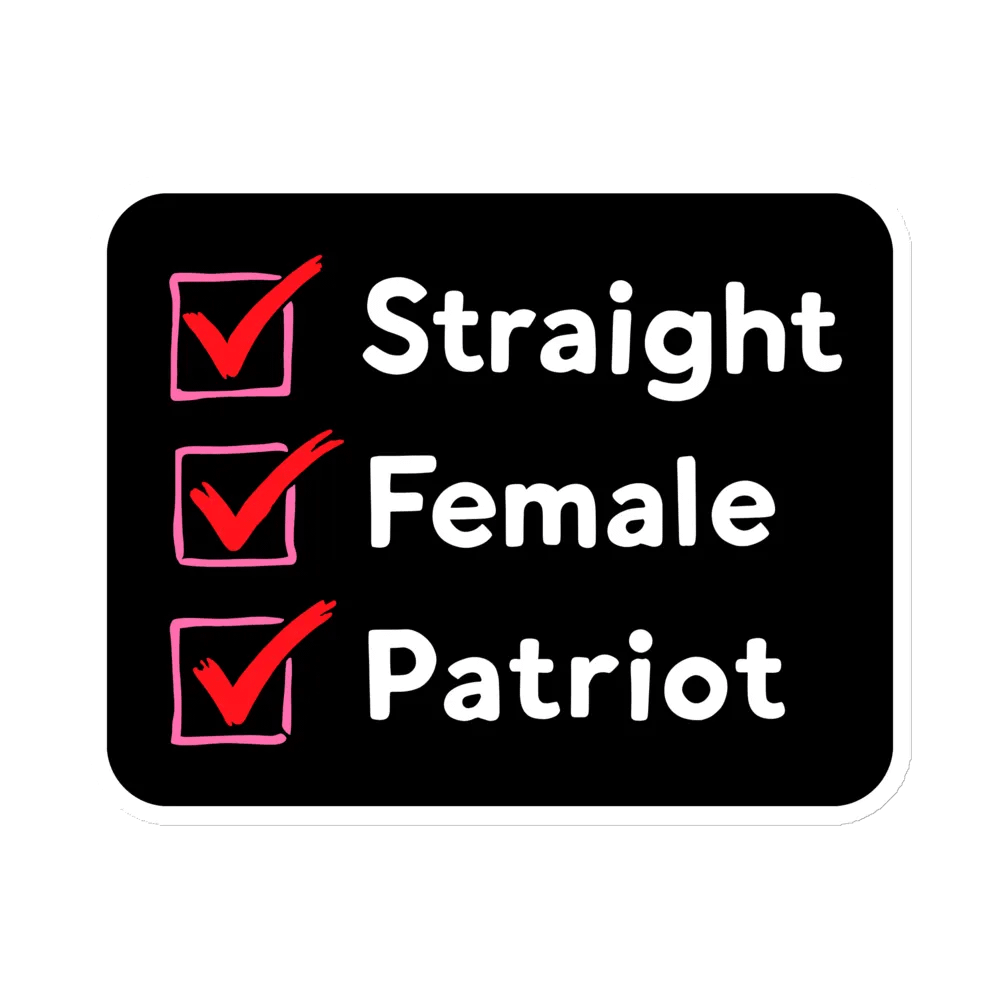 Magnet: Female Checklist product image (1)