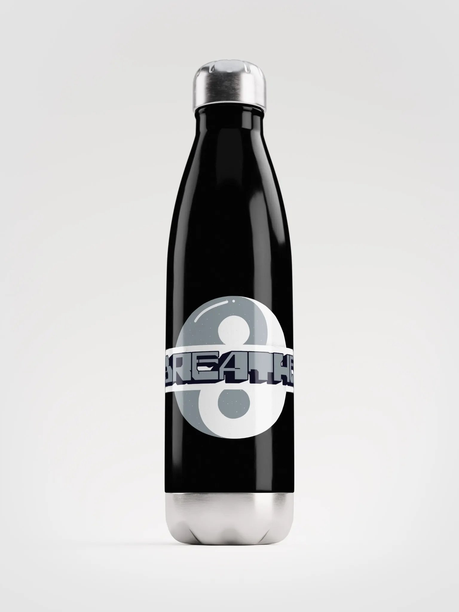 Breathe Stainless Steel Water Bottle | Stay Hydrated with Mindfulness product image (1)