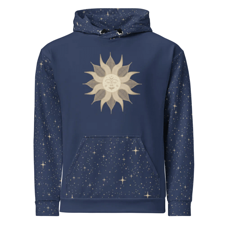 Mystic Sun Starry Night Sky Hoodie product image (2)