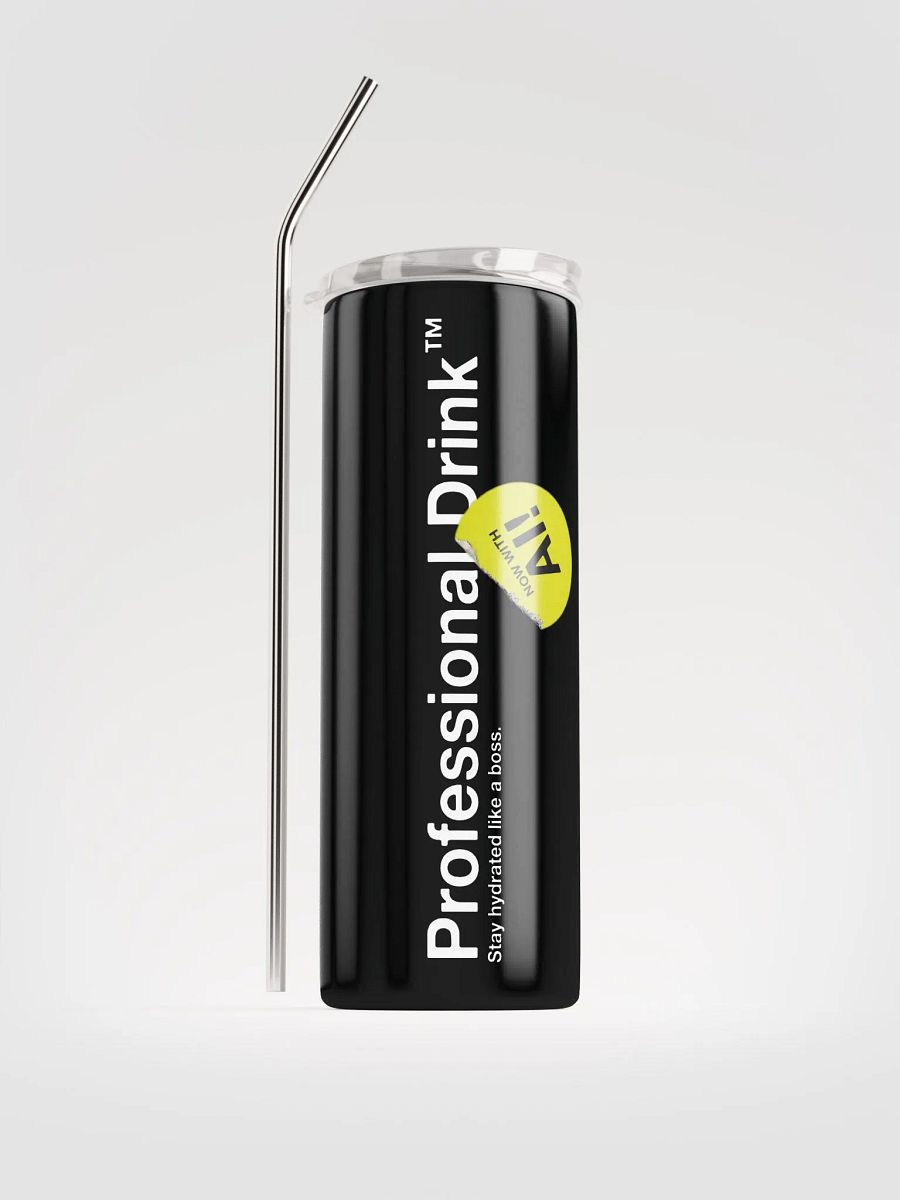 Professional Drink - Stainless Steel Tumbler (Black) product image (3)