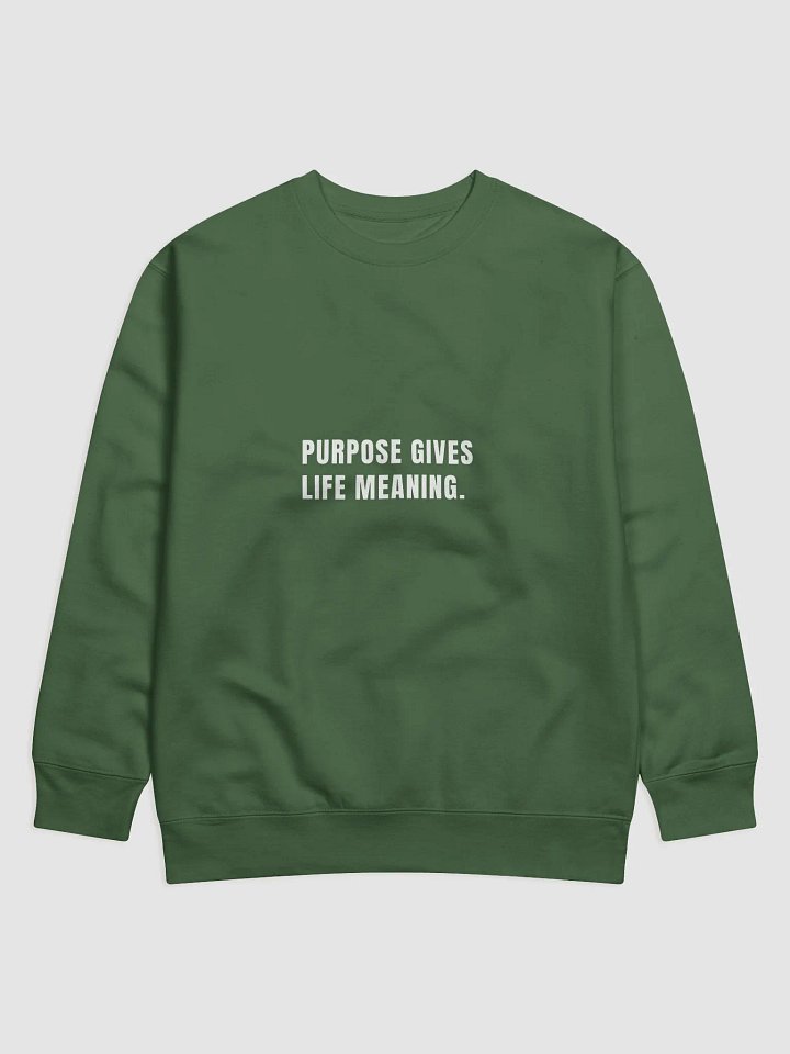 Pixelated Abstract Premium Sweatshirt | Purpose gives life meaning product image (13)