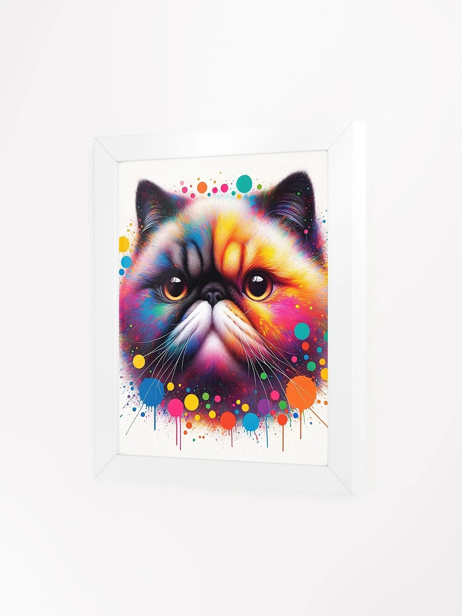 Framed High-Quality Matte Poster (in): Exotic Shorthair 2 product image (51)