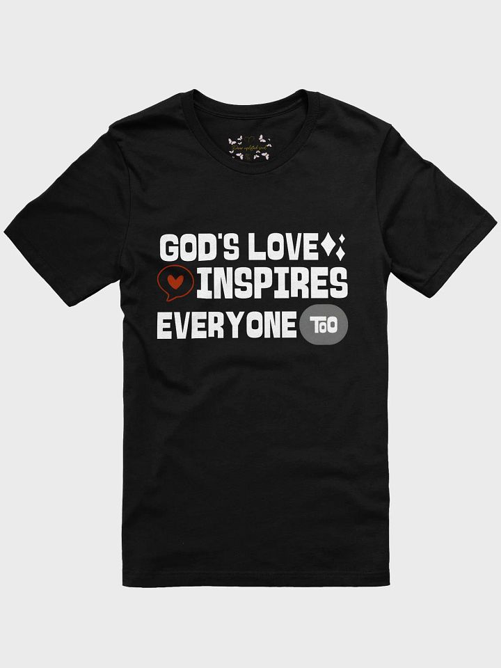 Gods Love inspires l Uplift T-Shirt product image (4)
