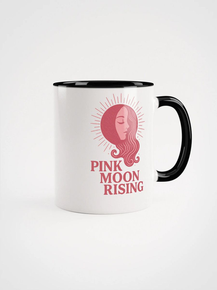 Pink Moon Rising Accent Mug product image (1)