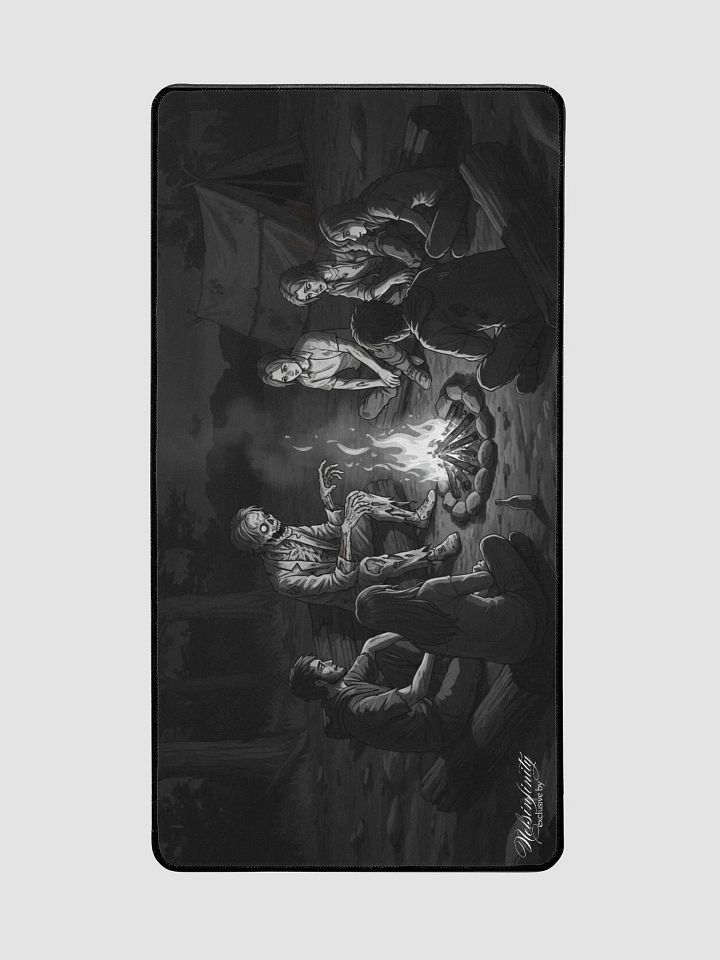 Zombie Black & White Design 01 Exclusive Desk Mat product image (2)