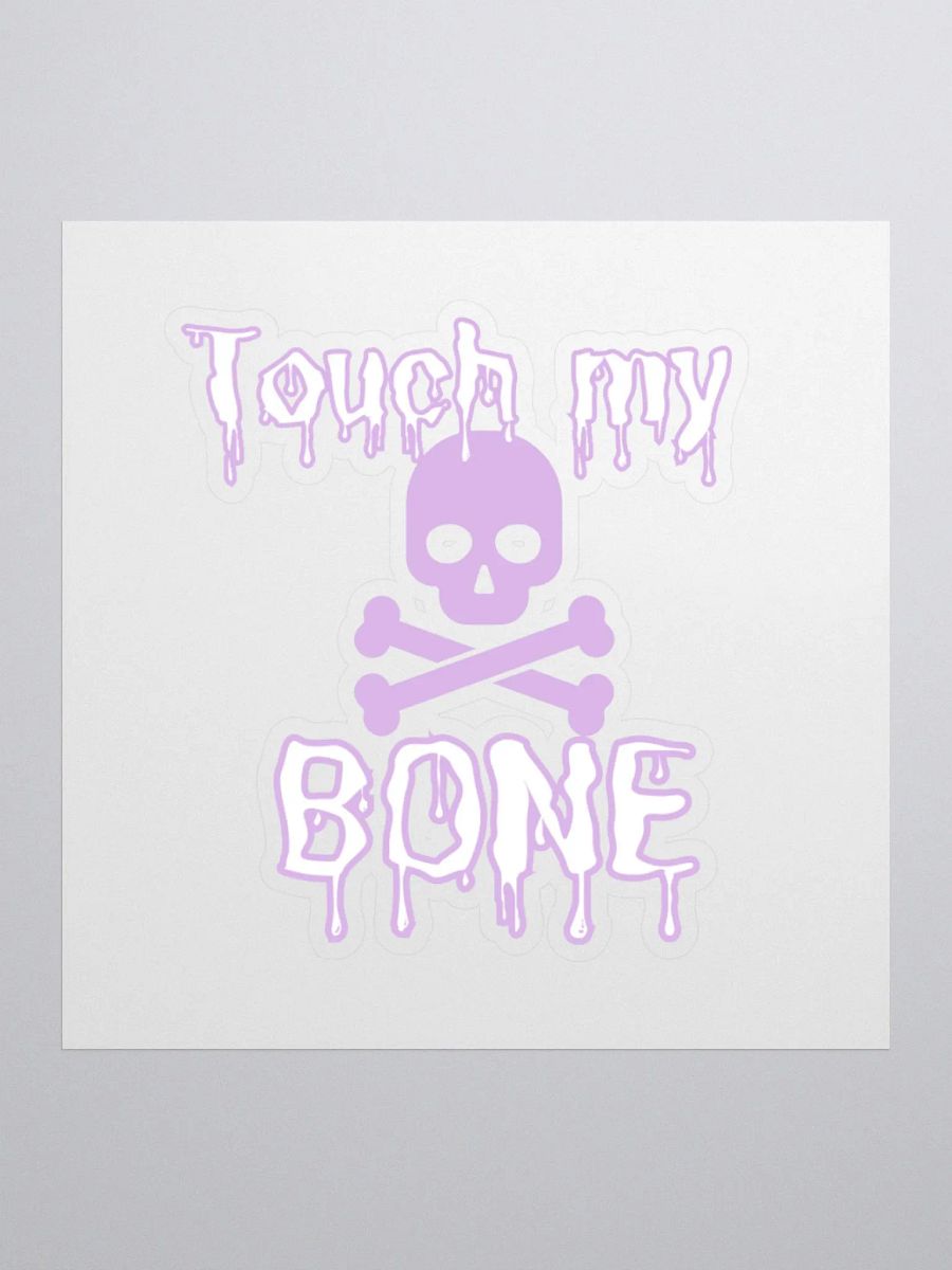 Touch My Bone, Sticker, Pink product image (1)