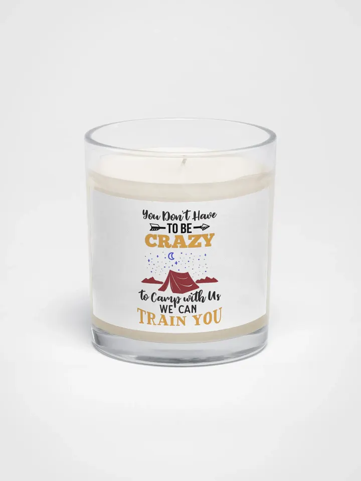 Crazy Camping Soy Wax Candle product image (1)