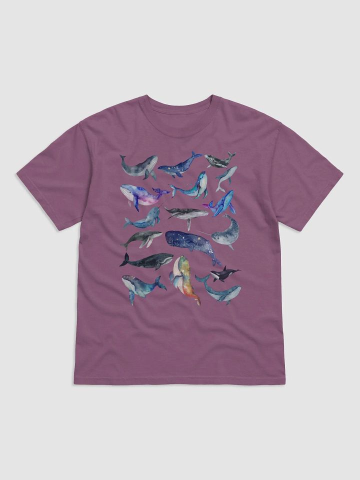 Whale Collage Adult T-Shirt product image (1)