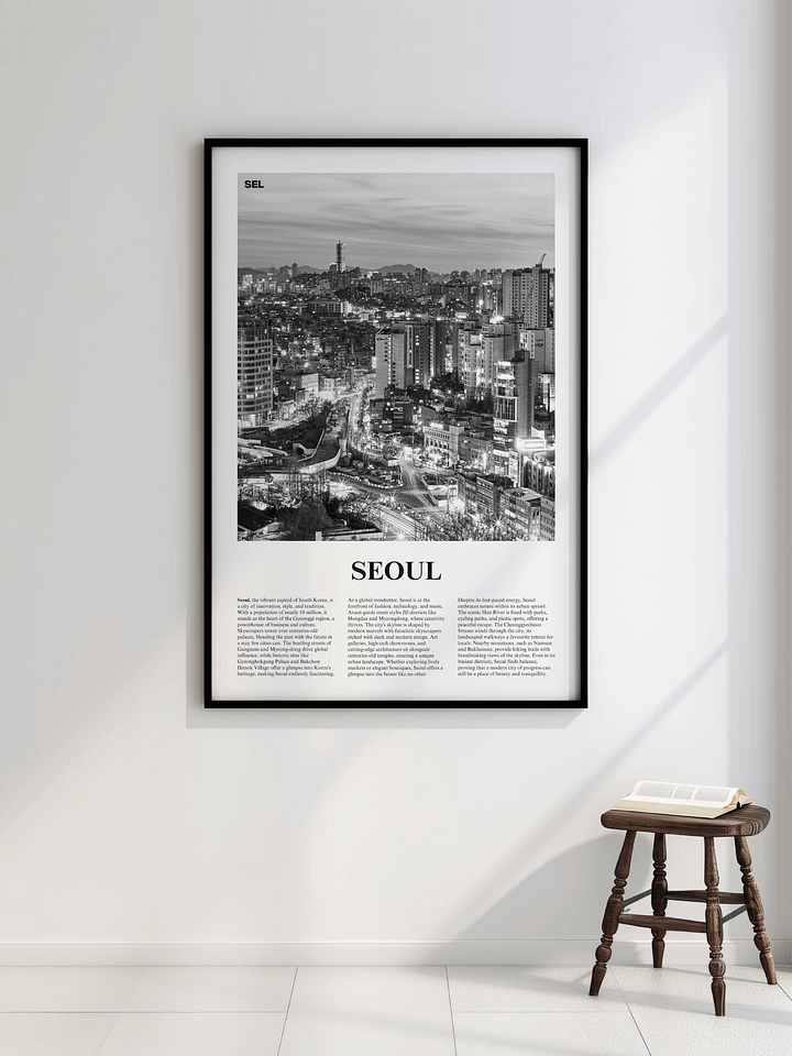 Seoul 02 Newspaper Poster product image (4)