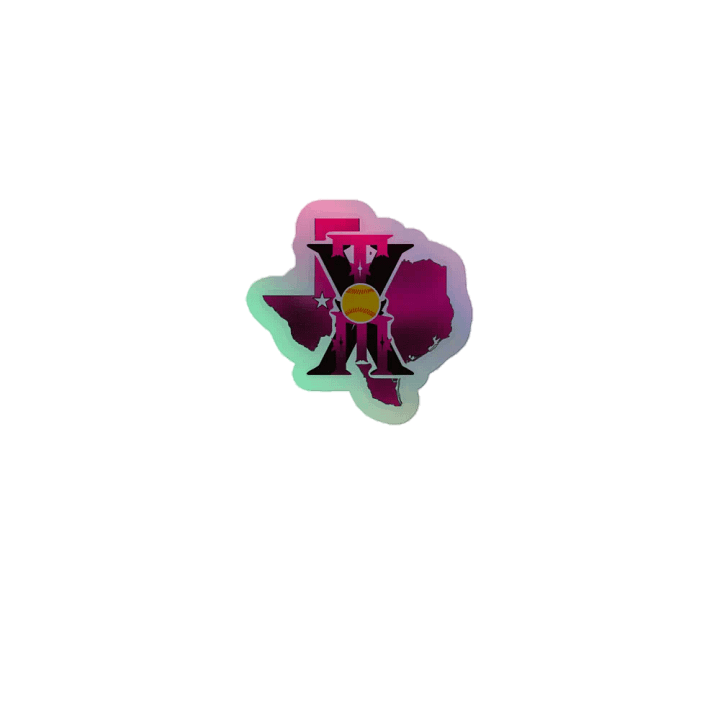 Texas Made holographic Stickers product image (1)