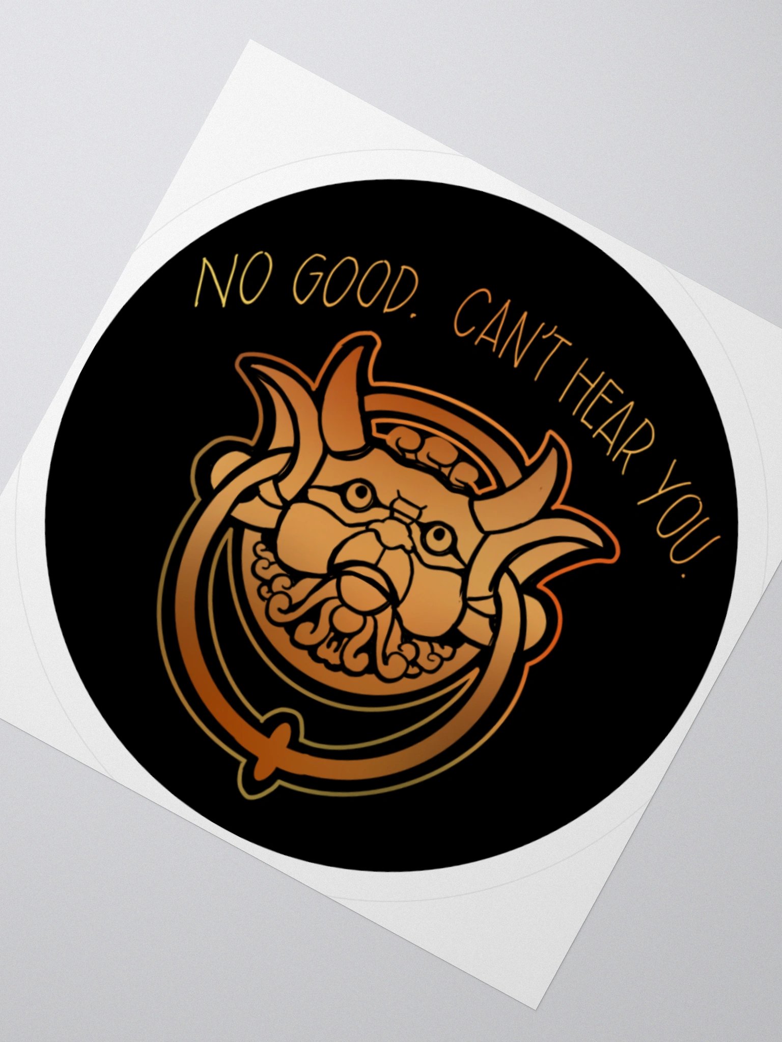 Cant Hear You Sticker product image (2)