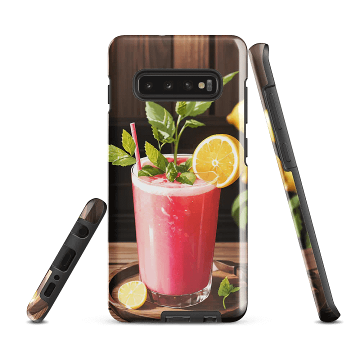 Summer Splash Samsung Tough Case – Refreshing Fruit Drink Design product image (3)