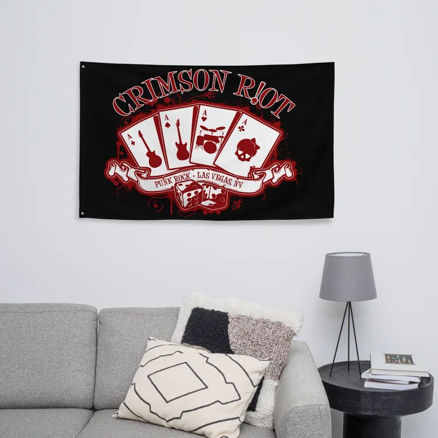 CRIMSON RIOT FLAG product image (8)