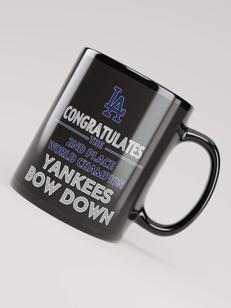 "Bow Down" Yankees 2nd Place World Champion Mug | MLB Rivals Locker product image (4)