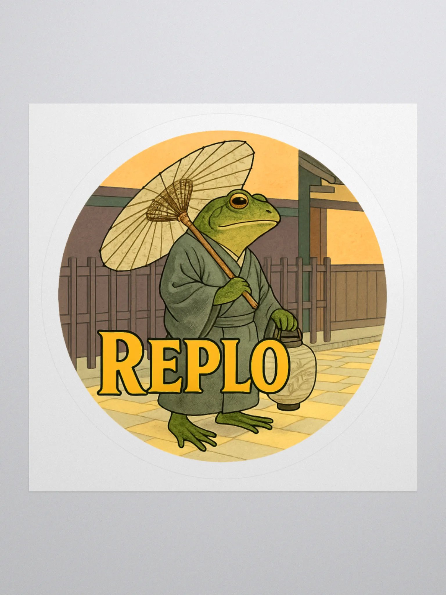 Replo Edo Frog Sticker product image (2)