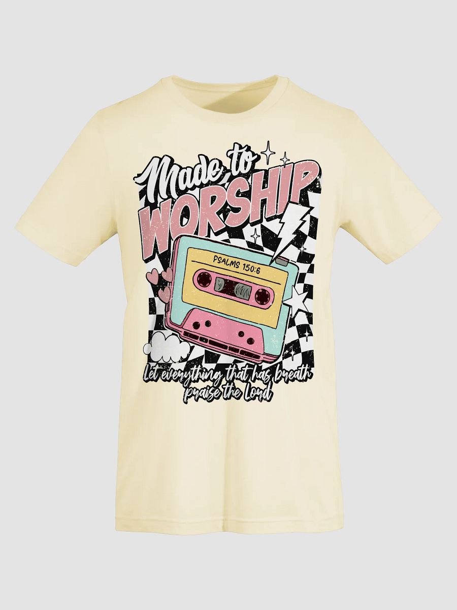 Psalms 150:6 Retro Cassette Tape T-Shirt product image (5)