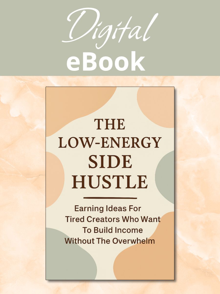 The Low-Energy Side Hustle eBook product image (1)