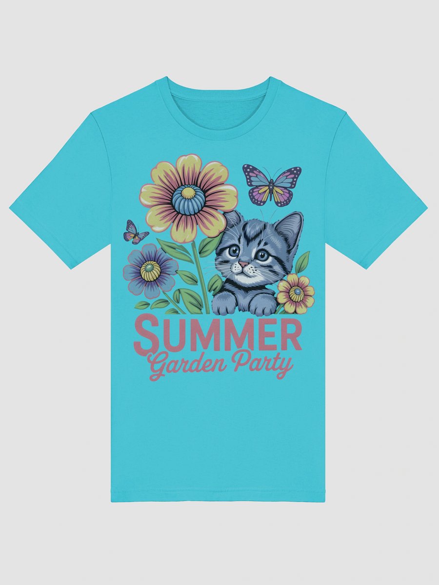 Summer Garden Party Kitten T-Shirt product image (42)