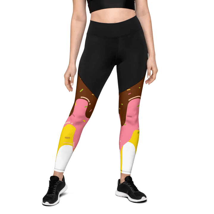 Drip Fusion All-Over Leggings product image (2)