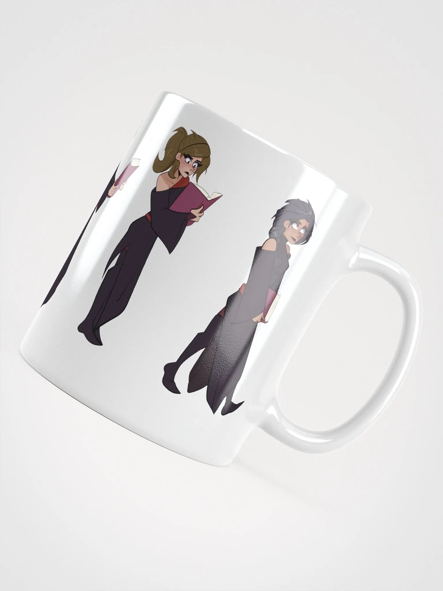 The Wrong Swan 'Blonde Girl Book Meme' Cup product image (7)