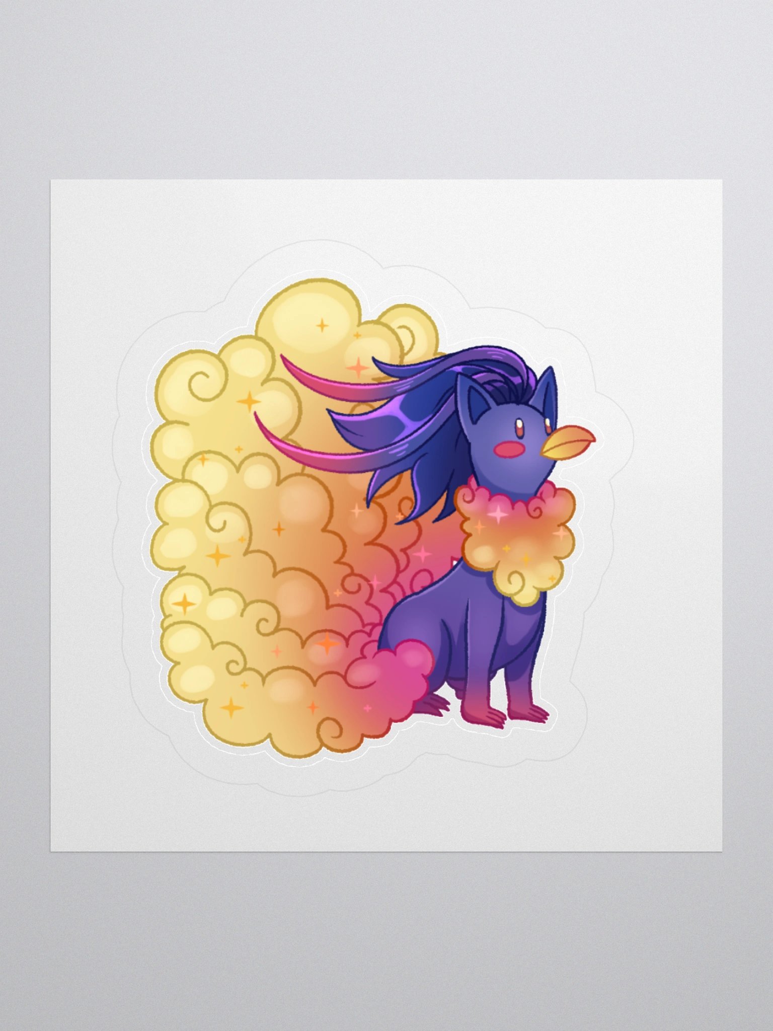 Ninetaria (sunset variant) [sticker] product image (2)
