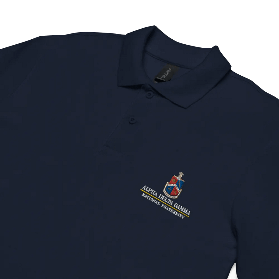 ADG Crest Polo - Navy product image (3)