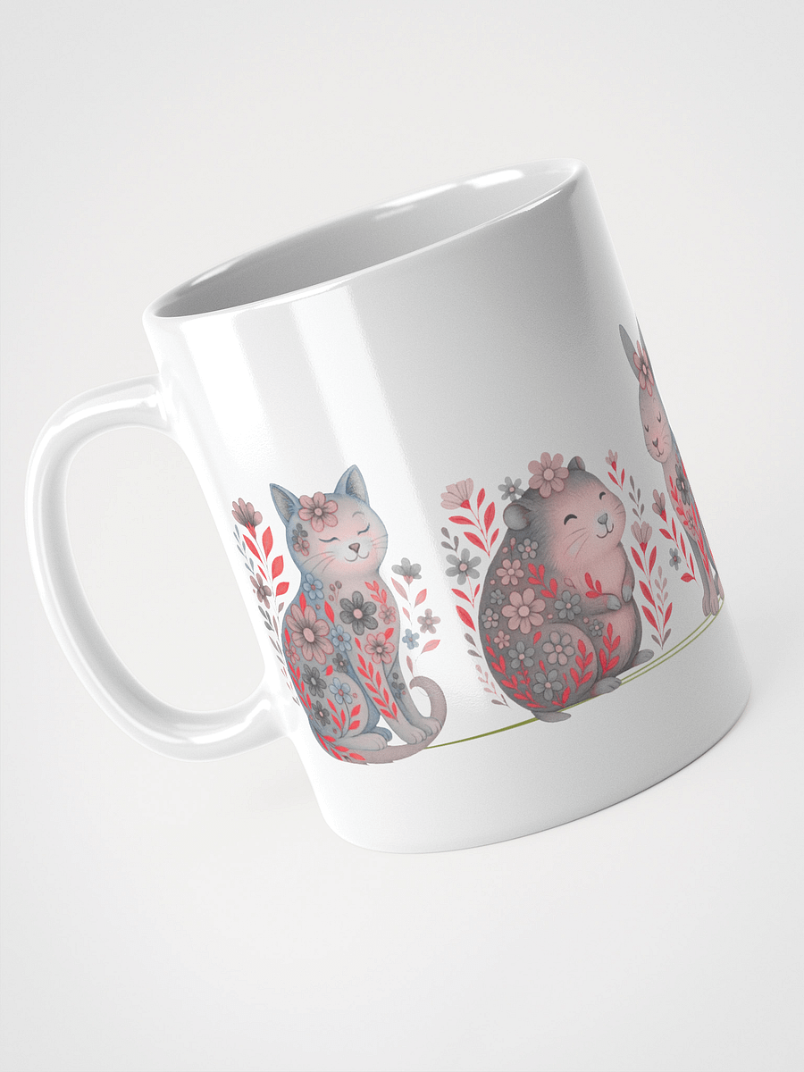 Mug Blanc - Ferme Fleurie Graphique Série 2 - Cadeau Original product image (3)