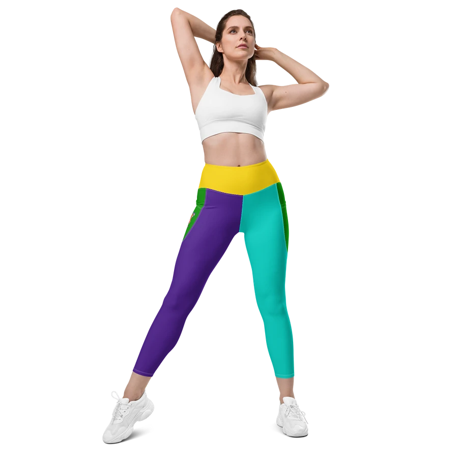 School of Chaos Colourblock Leggings product image (27)