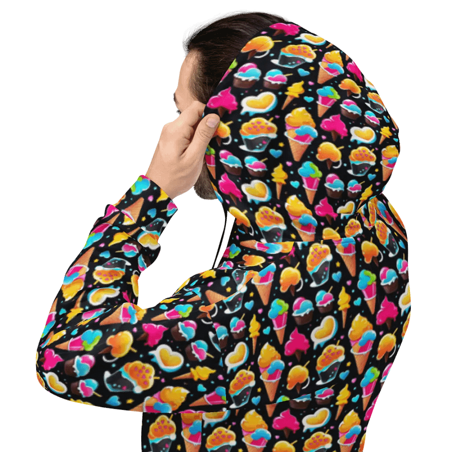 Ice Cream Pattern All Over Print Hoodie product image (5)