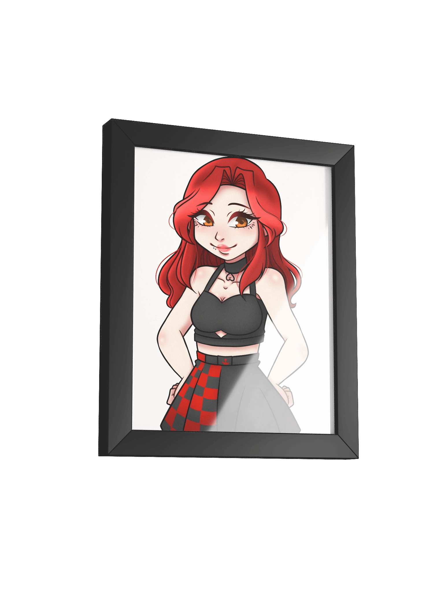 Framed Jihye Print by Golden Honor product image (8)