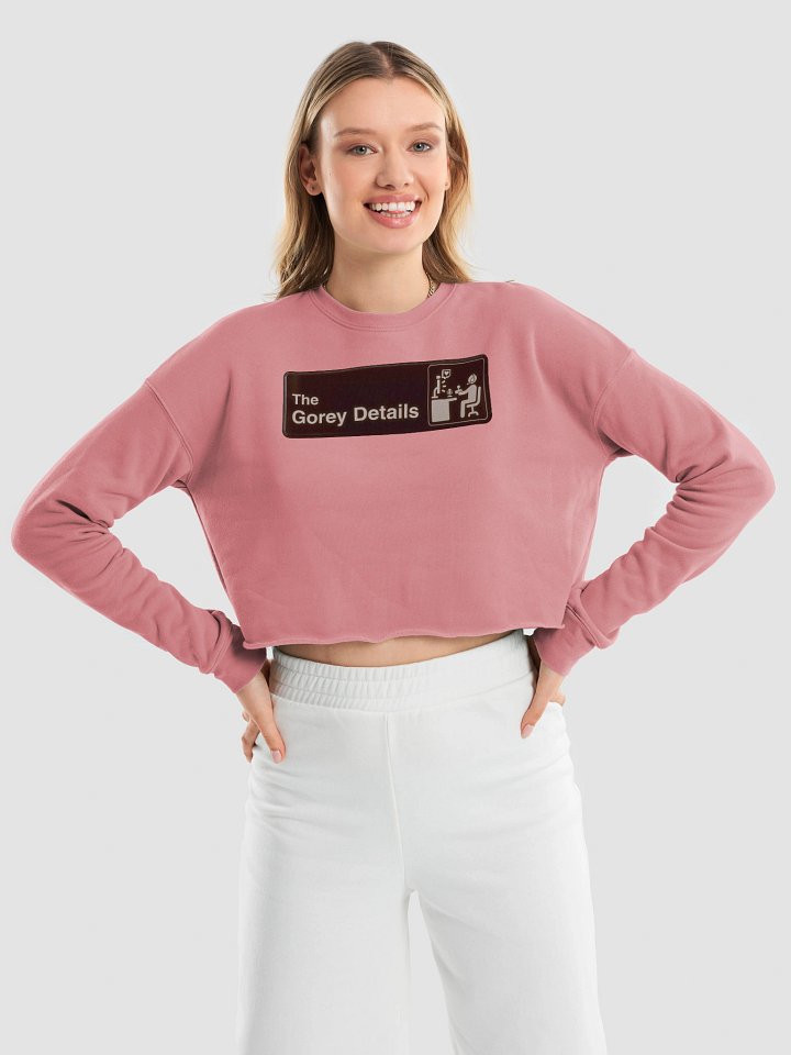 The Studio - Bella+Canvas Women's Fleece Crop Sweatshirt product image (13)