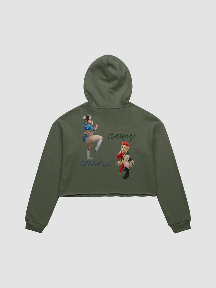 Chun Li x Cammy Crop Hoodie product image (18)