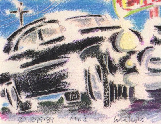 Car 1989 print product image (1)