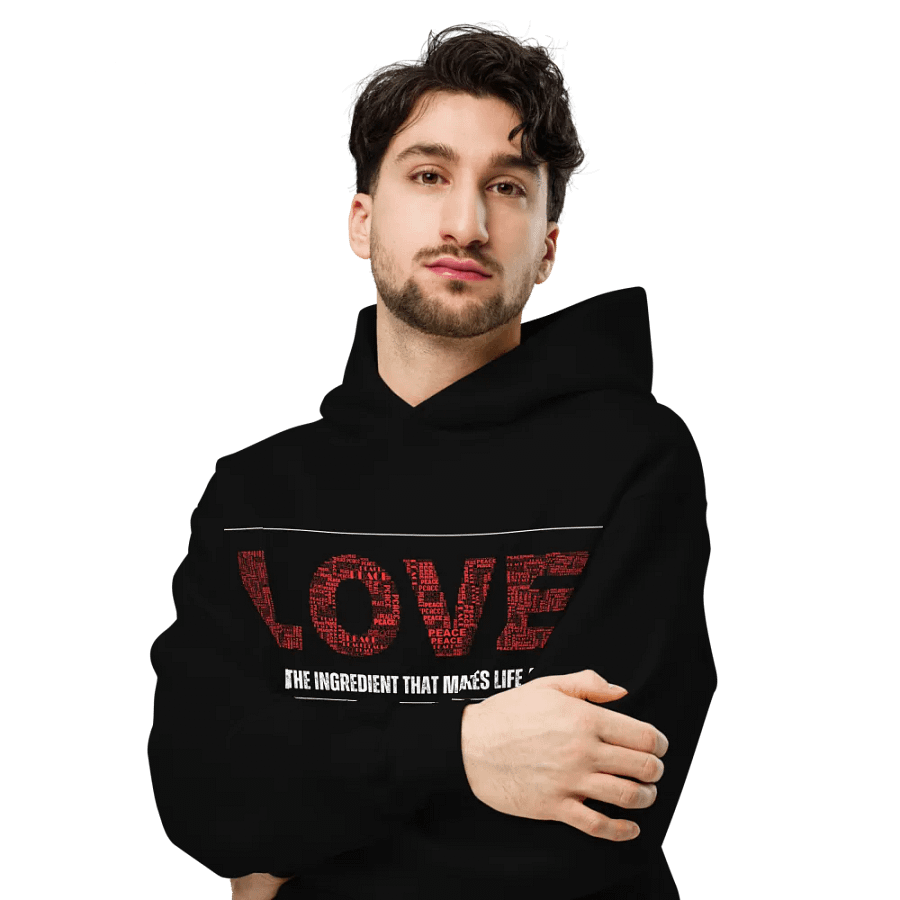 Love is the ingredient that makes life a taste sensation hoodie product image (6)