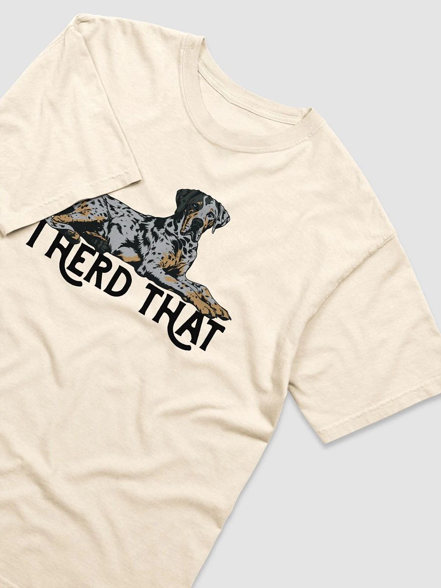 I Herd That T-Shirt of a Catahoula Leopard Dog | Funny T-Shirt for CLD and Herding Dog Paw-Rents product image (31)