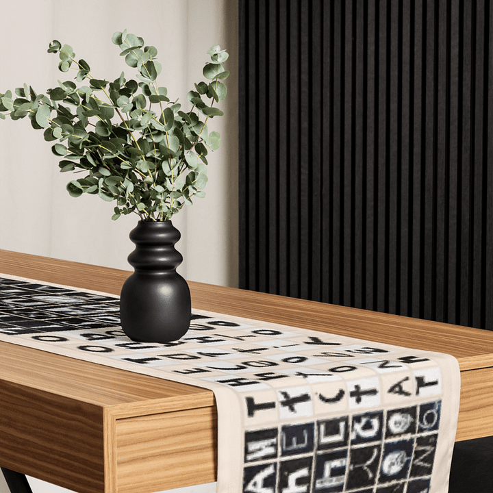 The Tooth Can Bite Table Runner product image (1)