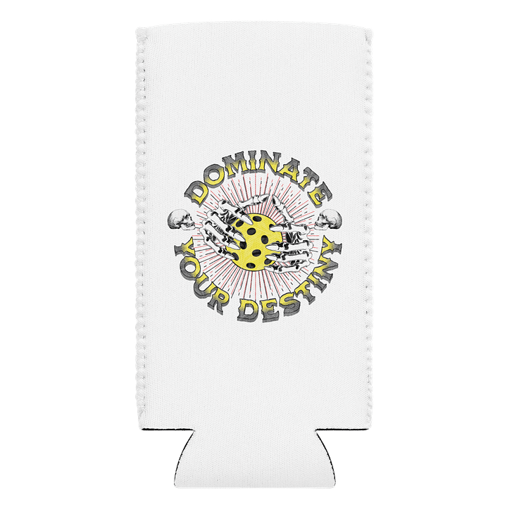 Dominate Your Destiny Pickleball Can Cooler product image (1)