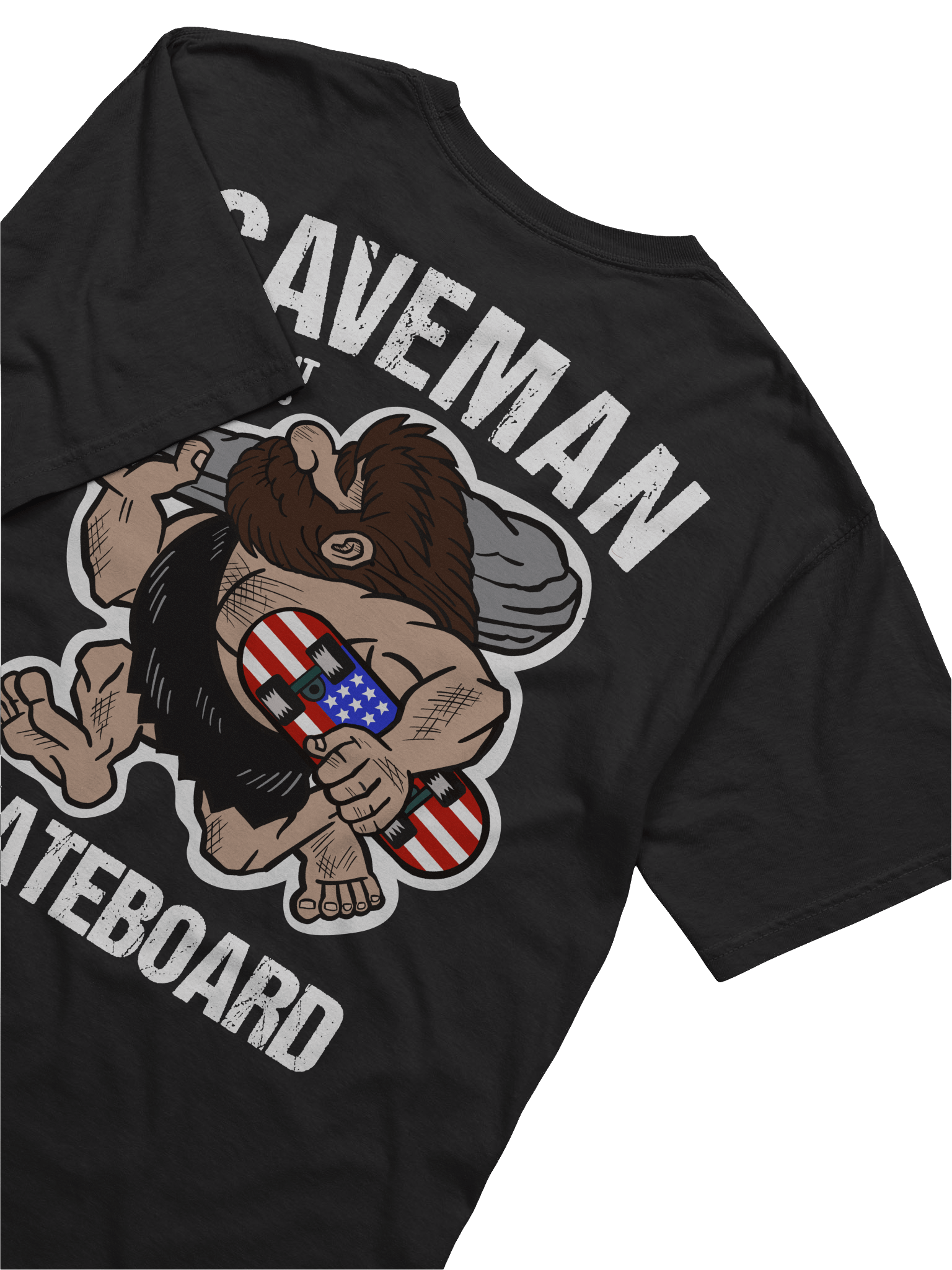 CAVEMAN SKATEBOARD Tee product image (6)