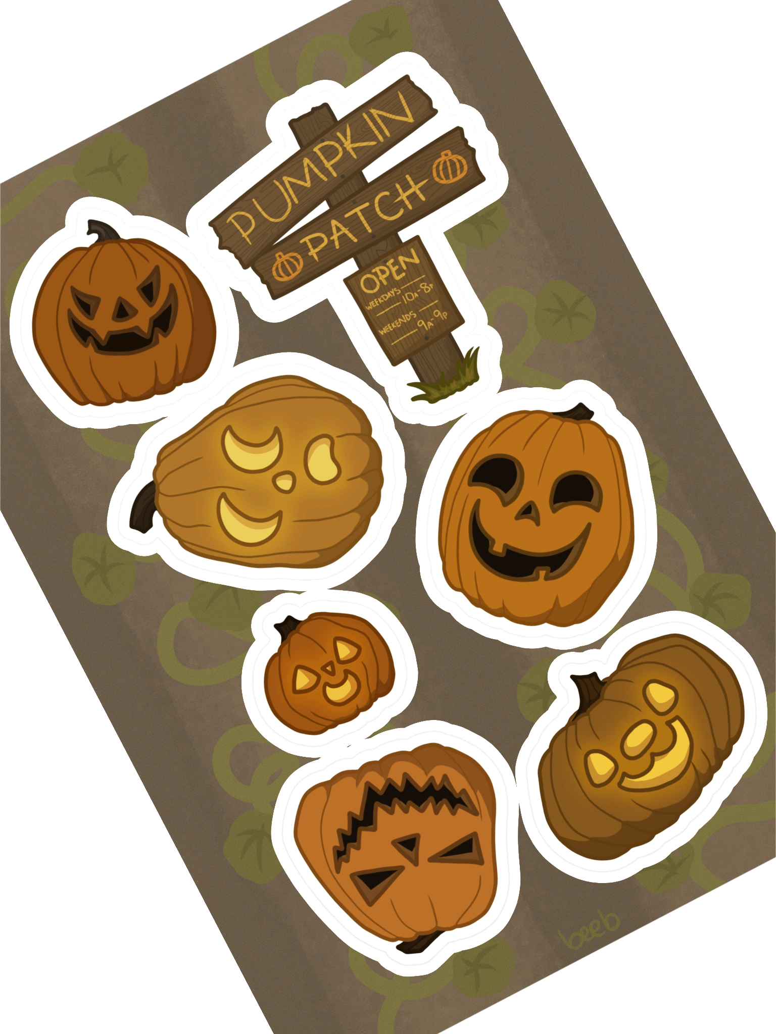 Pumpkin Patch Sticker Sheet product image (1)