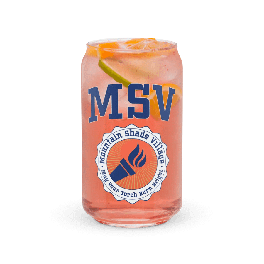University MSV Can-Shaped Glass product image (37)
