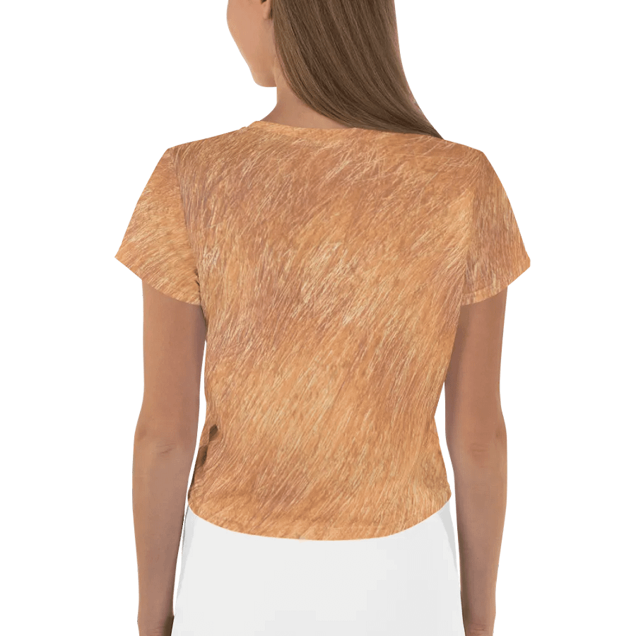 Orange Cat Crop Tee product image (2)