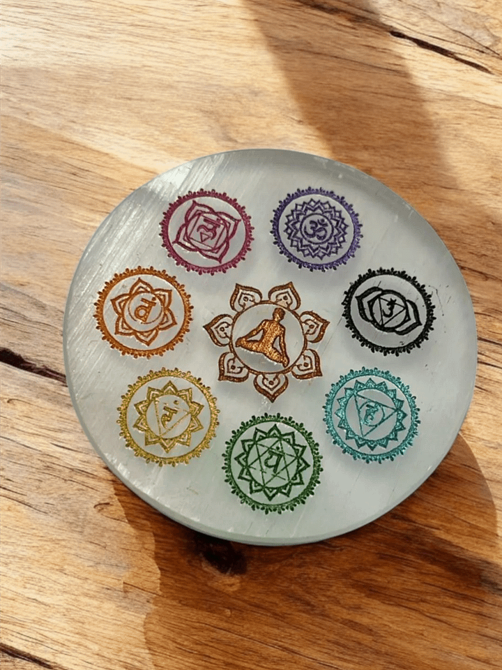 Selenite Crystal Charging Plate product image (1)