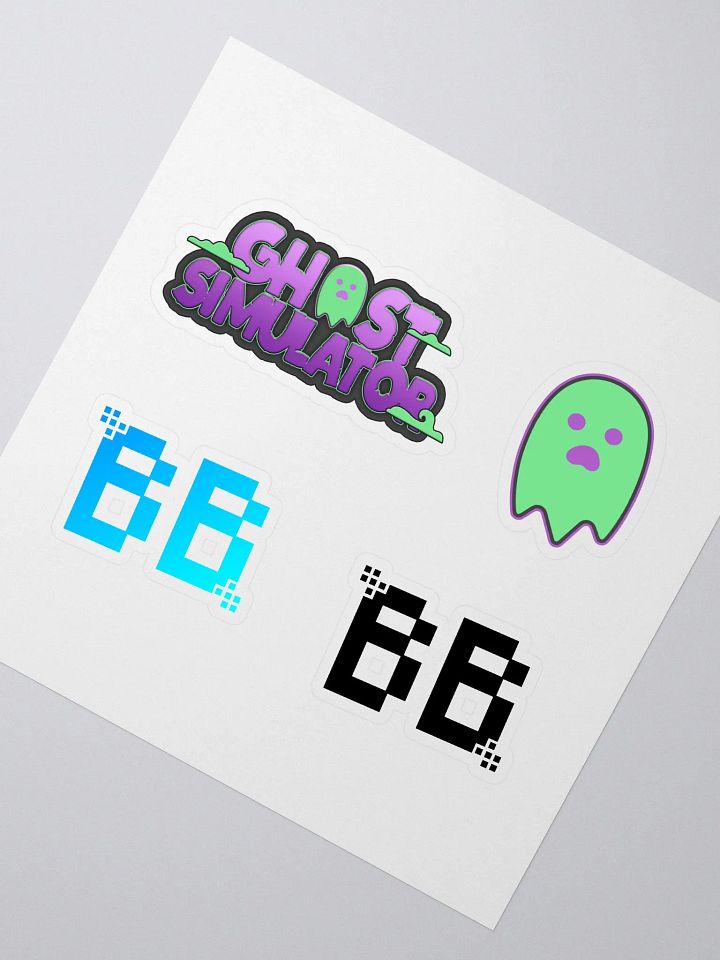Logos Sticker Sheet - Ghost Simulator product image (2)