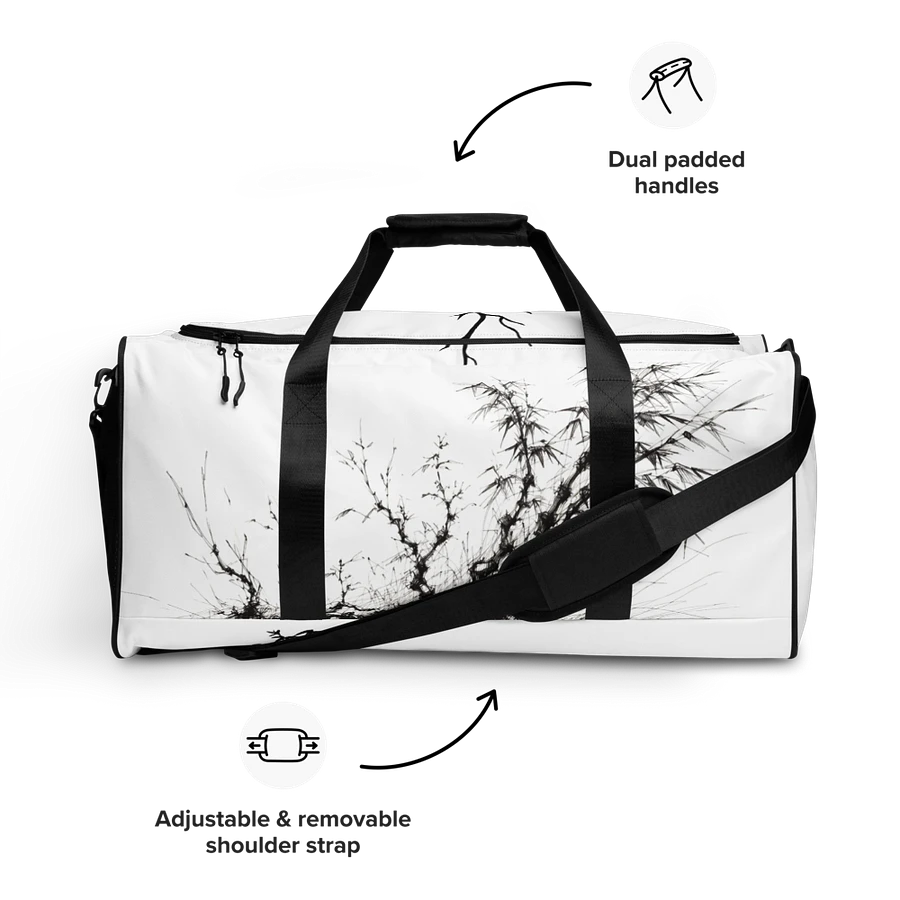 Bamboo All-Over Print Duffle Bag product image (8)