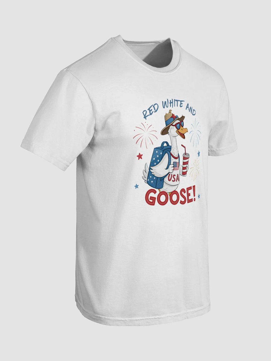 Funny Patriotic Goose USA T-Shirt product image (4)