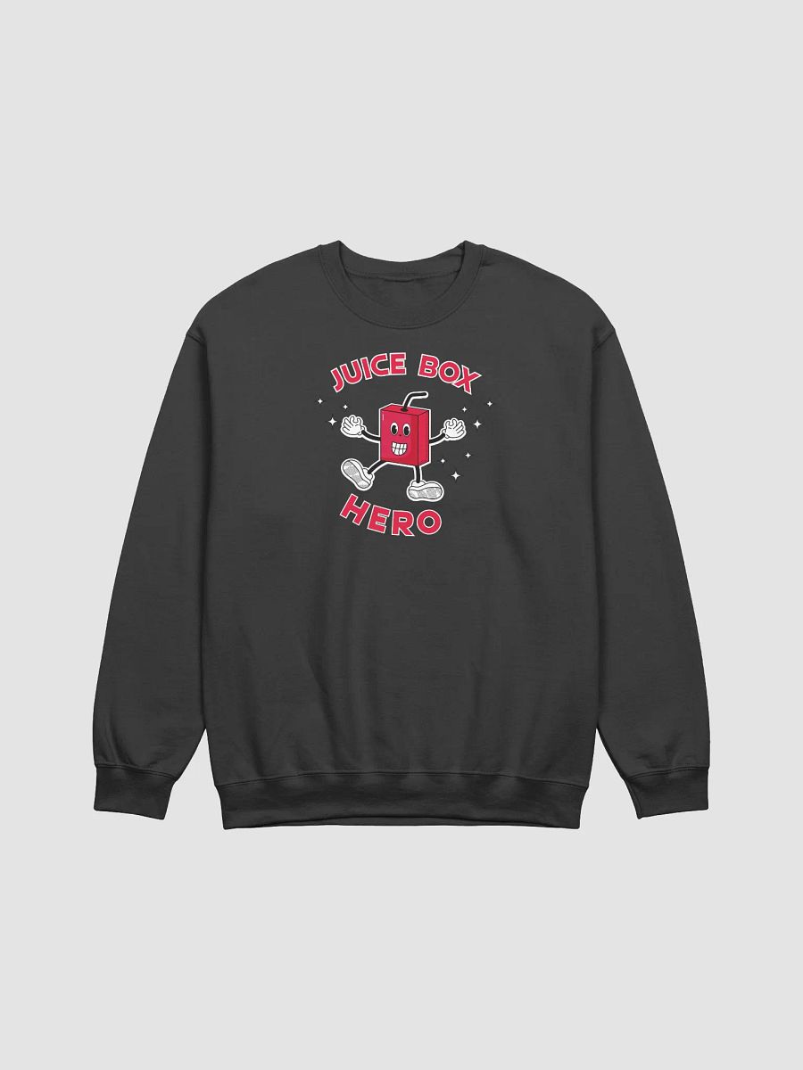 Juice Box Hero Sweatshirt • by Yo Ang product image (1)