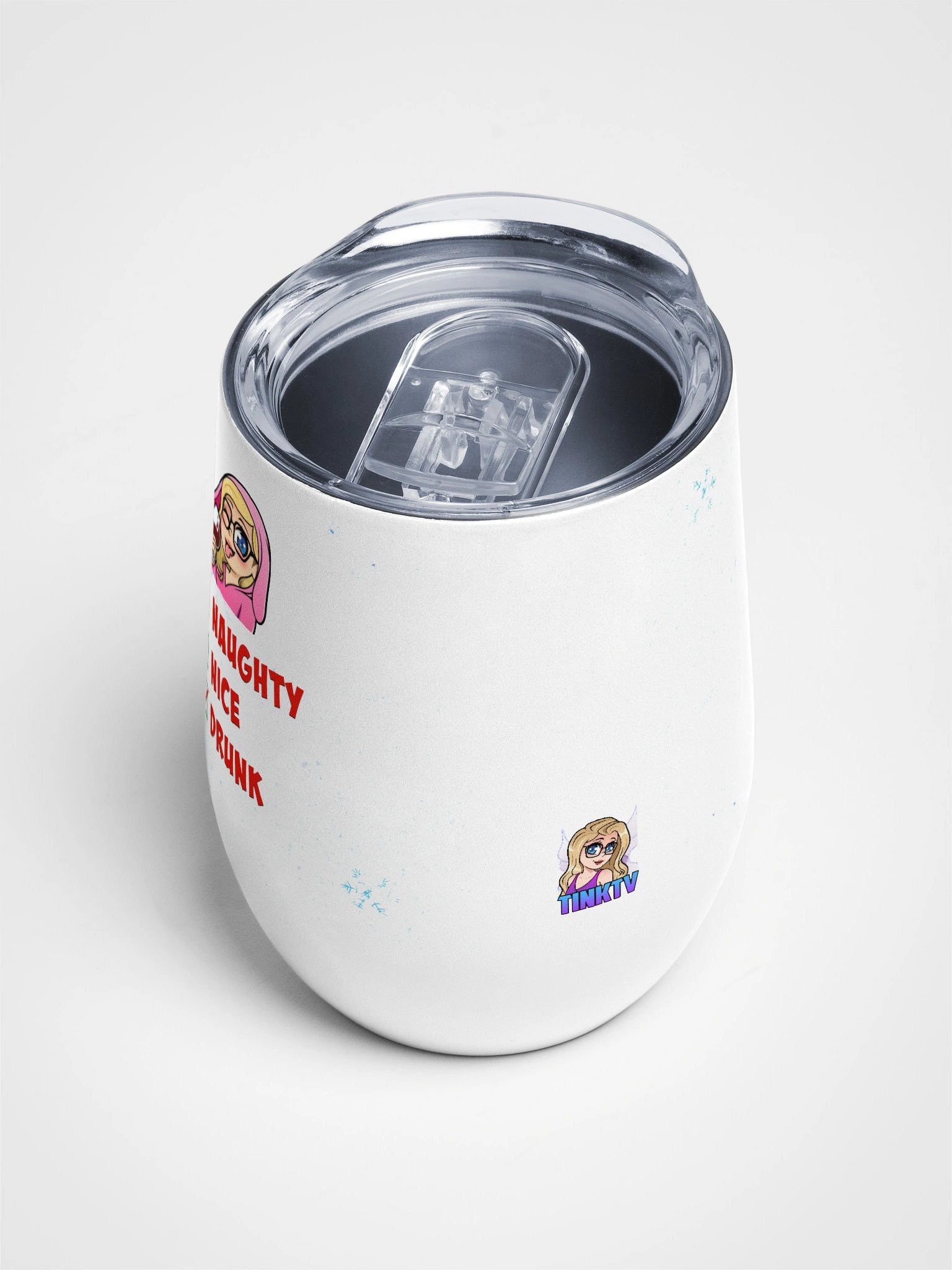 Naughty, Nice, Drunk Wine Tumbler product image (4)